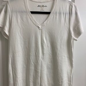 Eddie Bauer Short Sleeve V-neck Tee